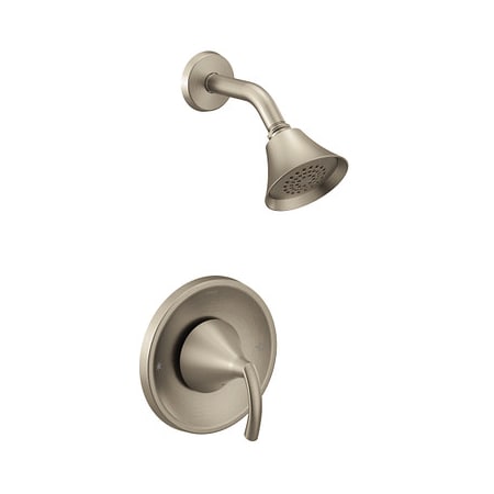 Moen Moen T2742BN Glyde Shower Only Trim Package with 2.5 GPM Single Function Shower Head T2742BN